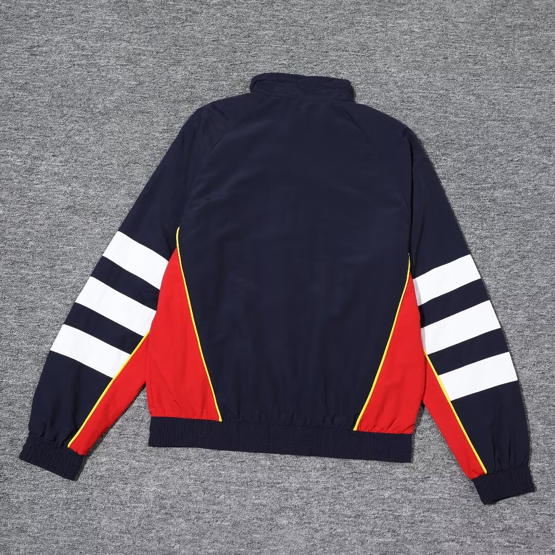 2025 Royal blue High Quality Windbreaker Suit
