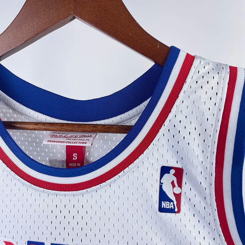 ALL-STAR IVERSON #3 White Top Quality Hot Pressing NBA Jersey