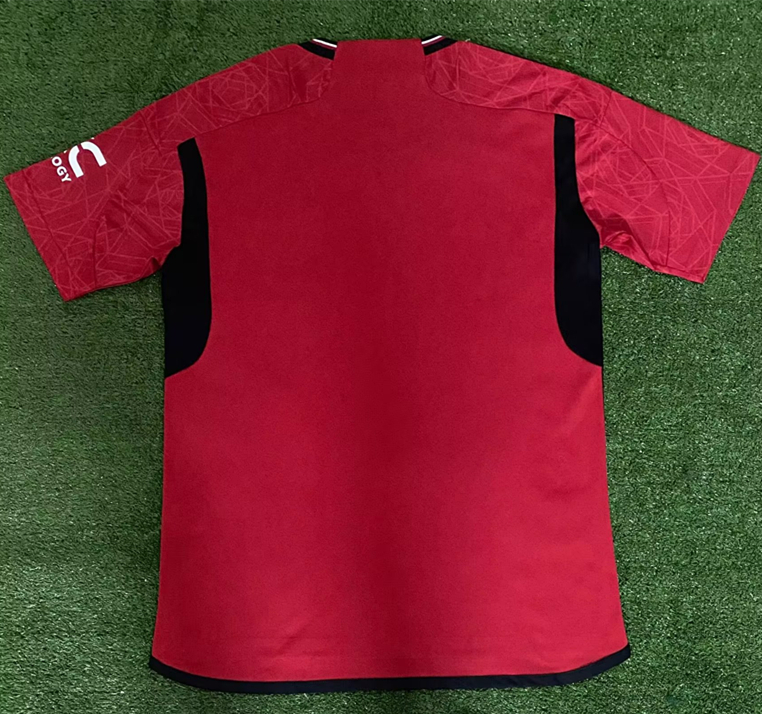 23-24 Man Utd Home 1:1 Fans Soccer Jersey