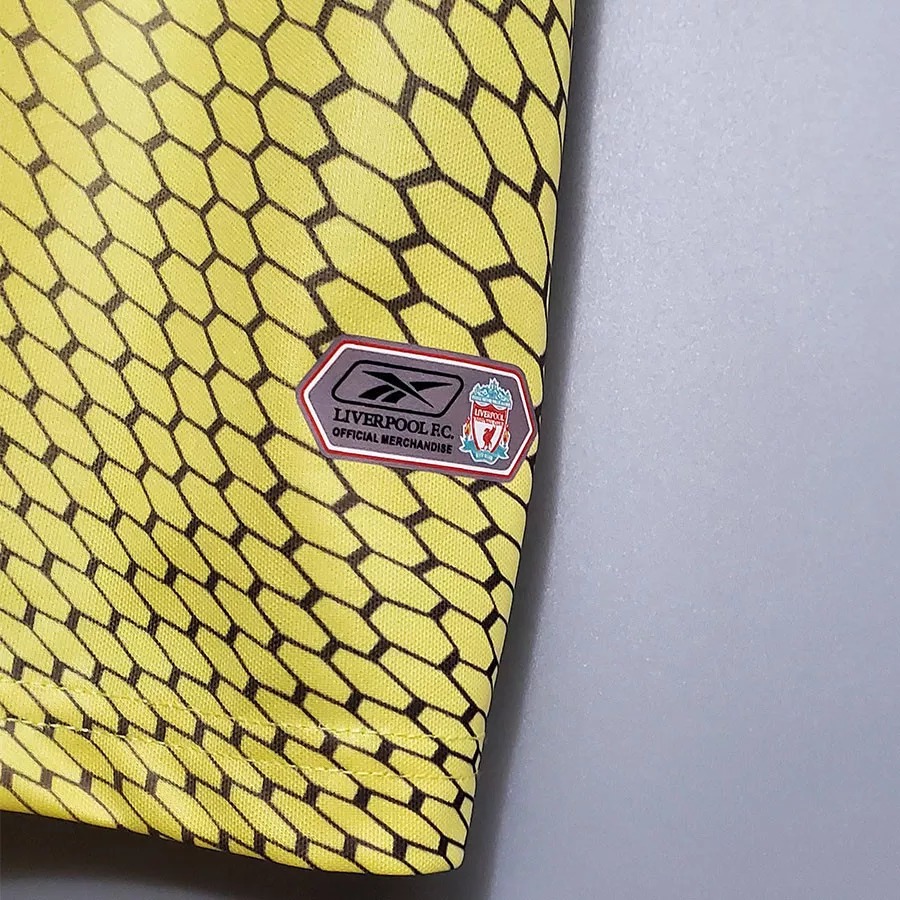 2004-2005 LIV AwayYellow Retro Soccer Jersey
