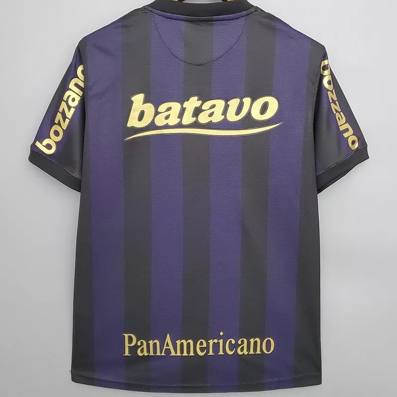 2009-2010 Corinthians 99th Anniversary Edition Black Retro Soccer Jersey