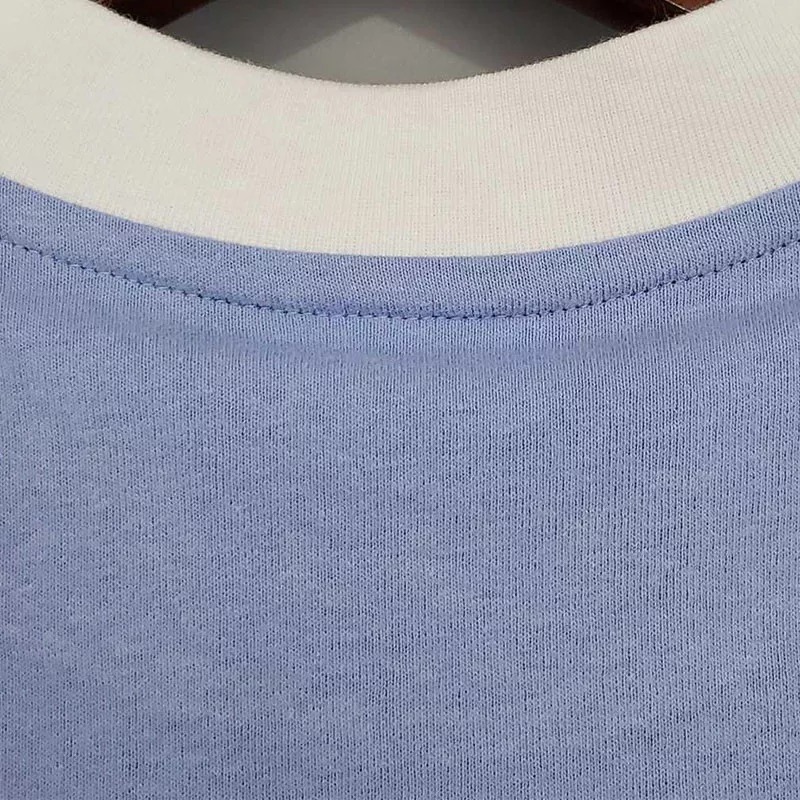 1972 Man City Home Retro Soccer Jersey