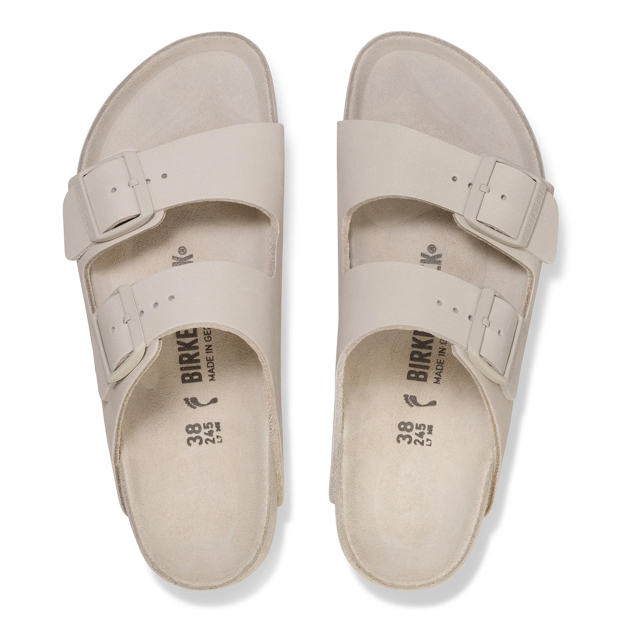 Arizona BS Nubuk Leather Oyster - leoleo123123