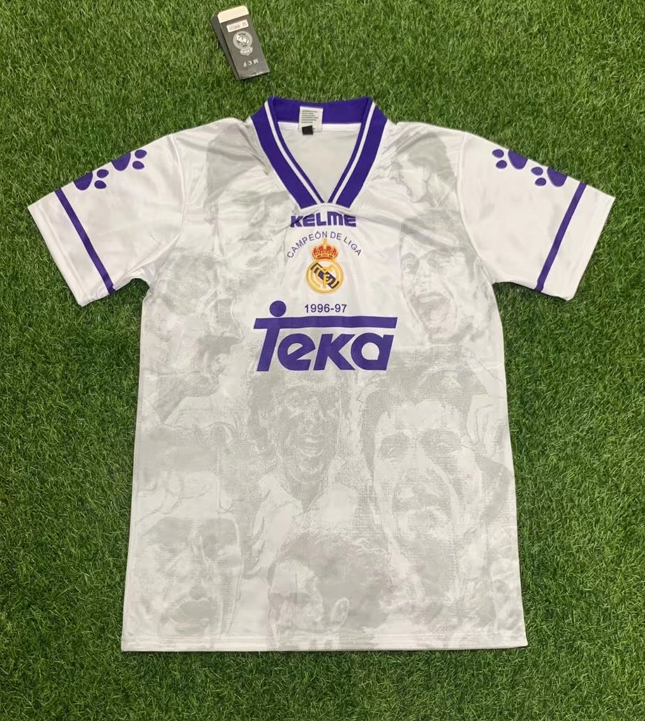 1996-1997 RMA Special Version Retro Soccer Jersey