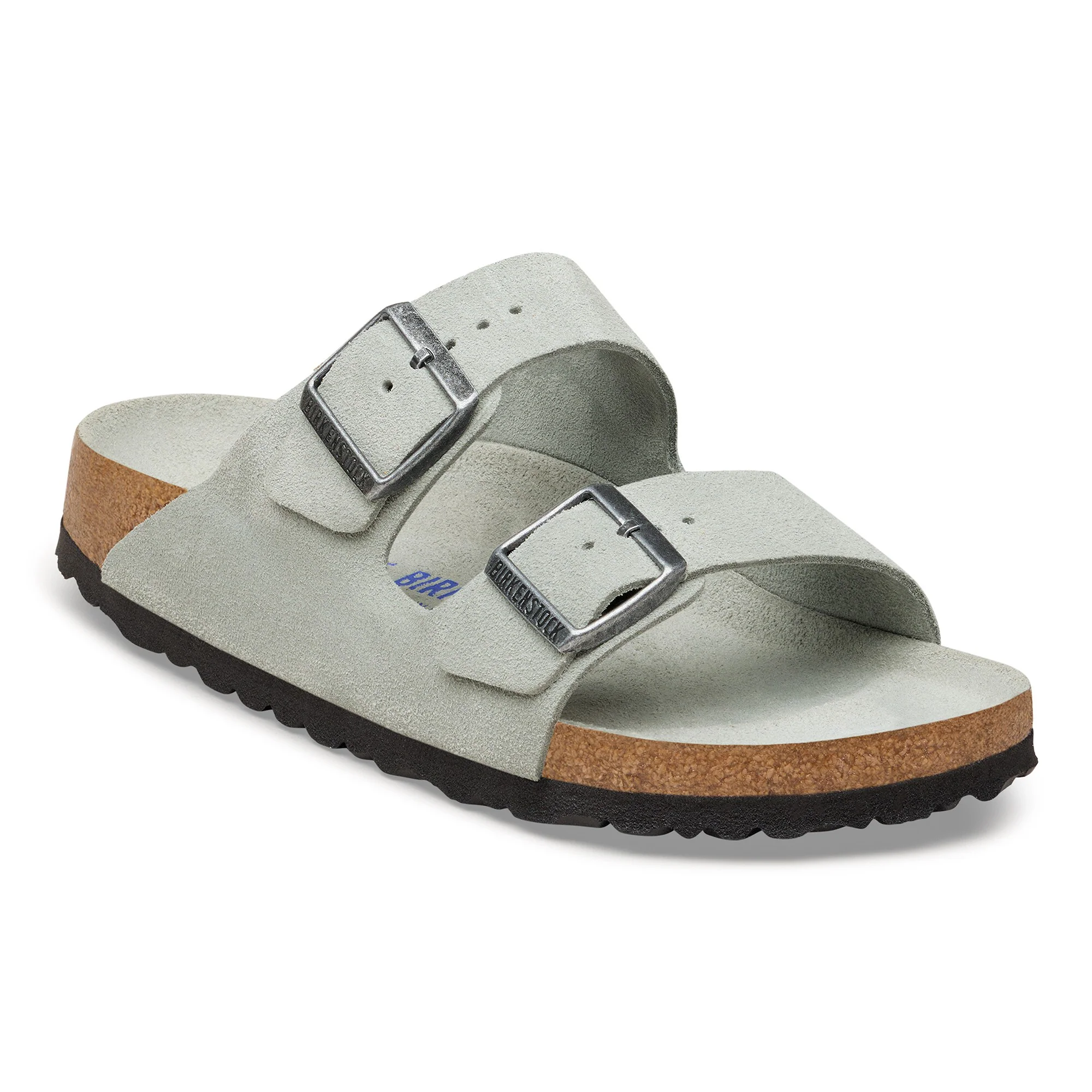 Arizona Soft Footbed Suede Leather Pure Sage Tonal FB - leoleo123123