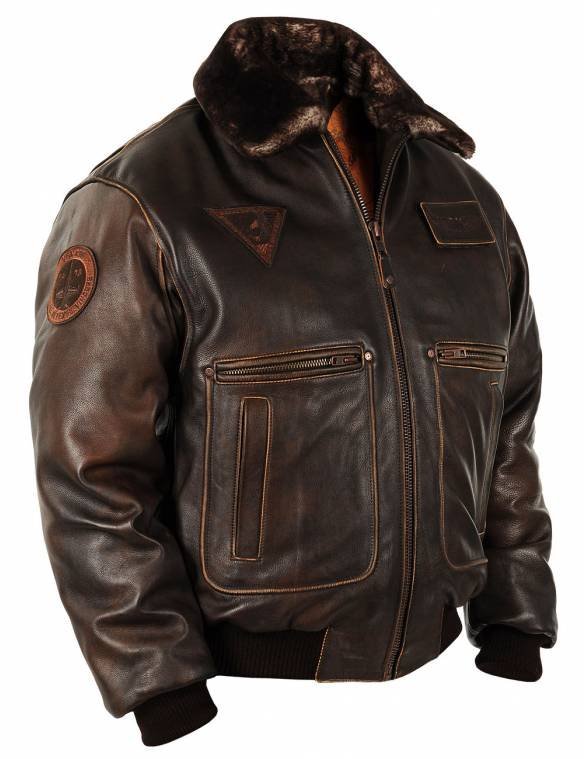 TOP GUN 3G FLIGHT LEATHER JACKET