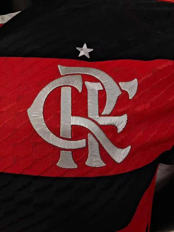 24-25 Flamengo Home Player Version Soccer Jersey