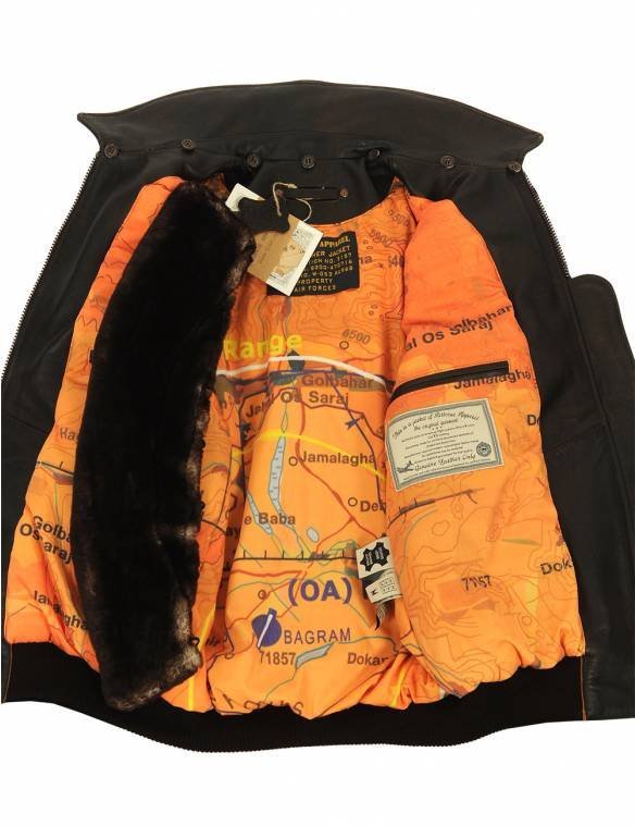 TOP GUN 3G FLIGHT LEATHER JACKET