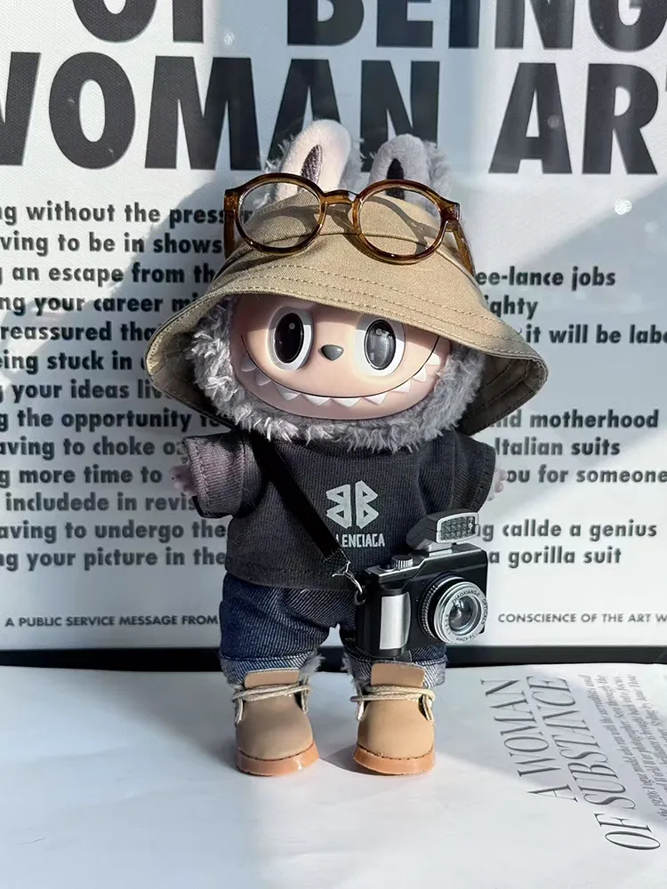 LABUBU Clothes Balenciaga Vintage Explorer Set