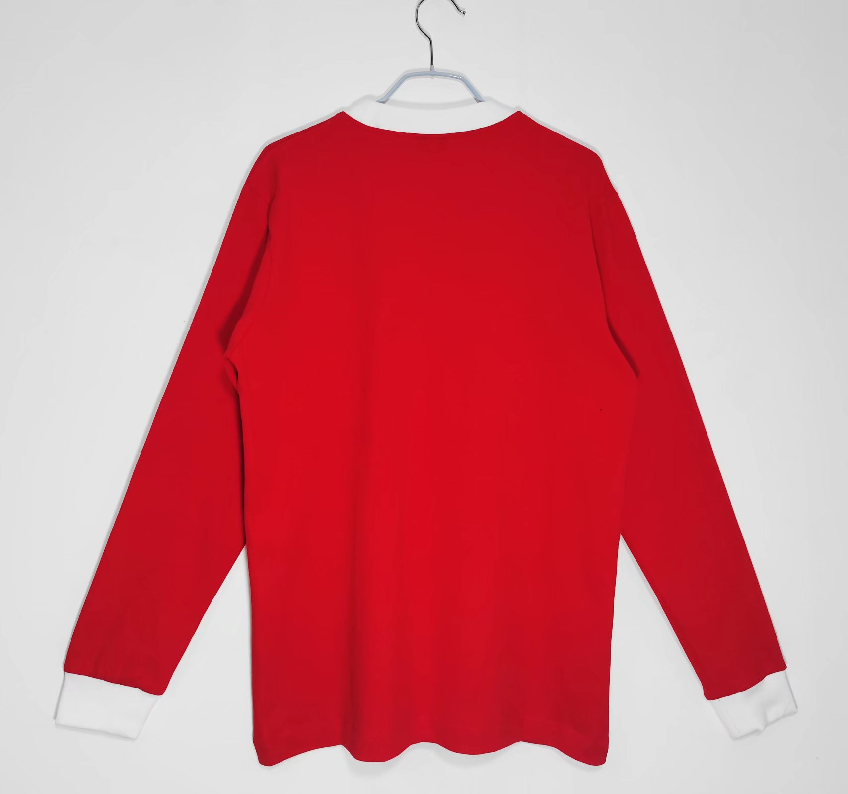 1963 Man Utd Home Long Sleeve Retro Soccer Jersey