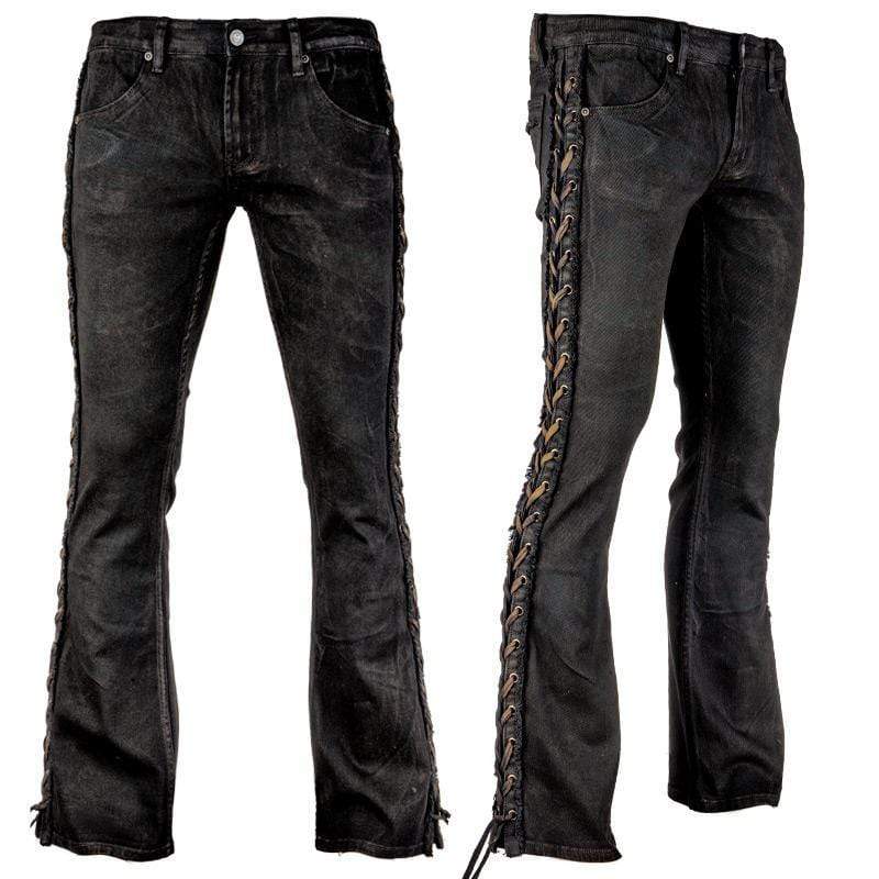 Sidelaced Raw Umber Alloy Wash Pants