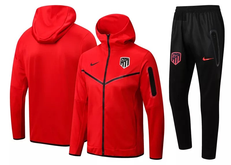 22-23 ATM Red Hoodie Jacket Tracksuit#F390