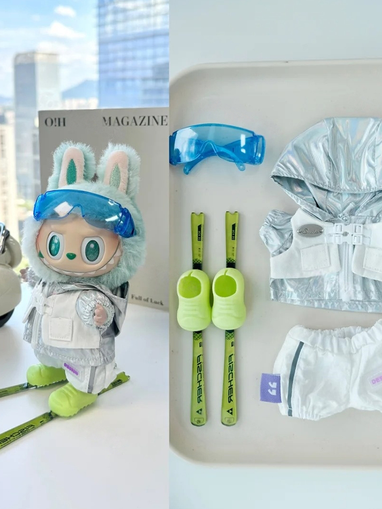Labubu Clothes Frosty Ski Outfit