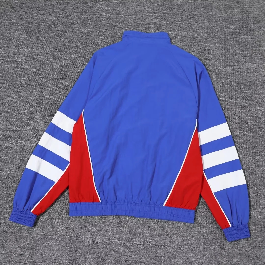 2025 Blue High Quality Windbreaker