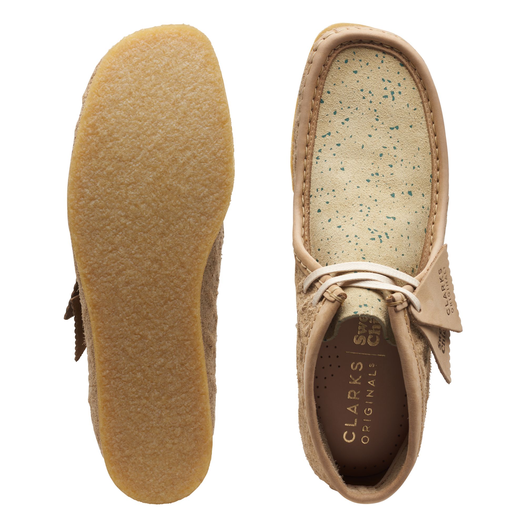 Wallabee Boot Natural / Green
