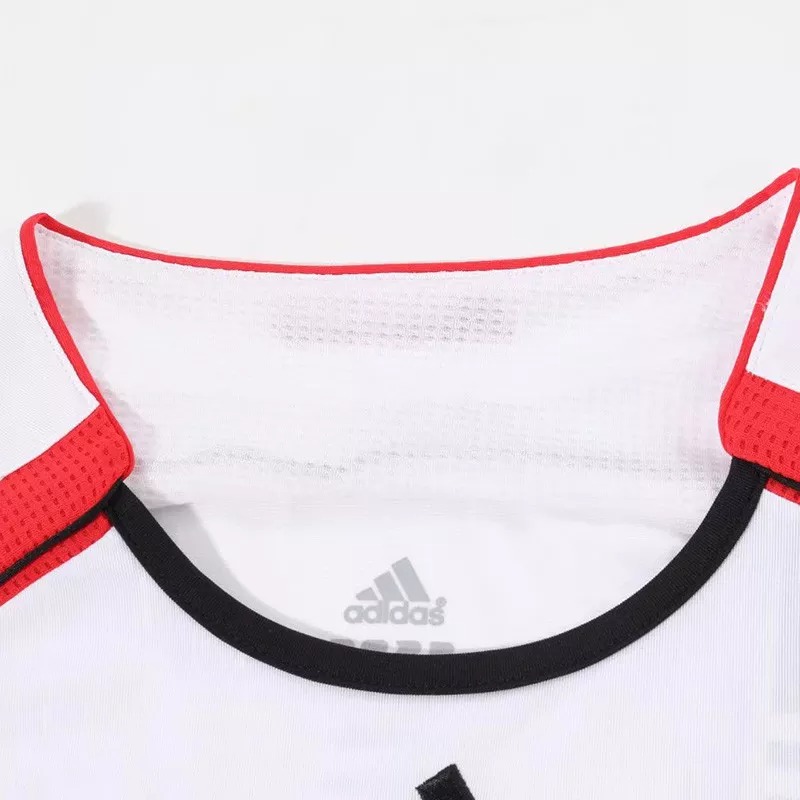 2006-2007 ACM Away White Retro Soccer Jersey(带决赛字)