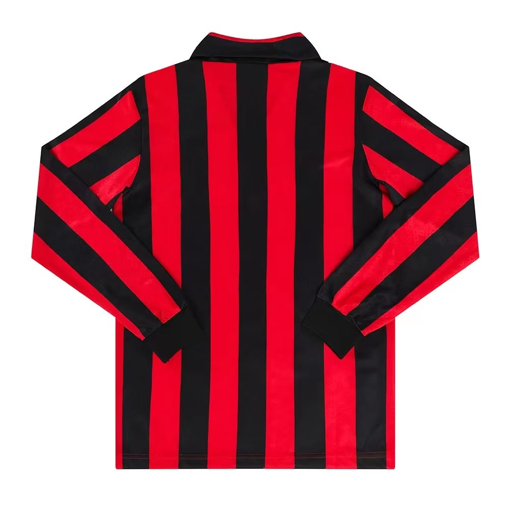1989-1990 ACM Home Long sleeves Retro Soccer Jersey