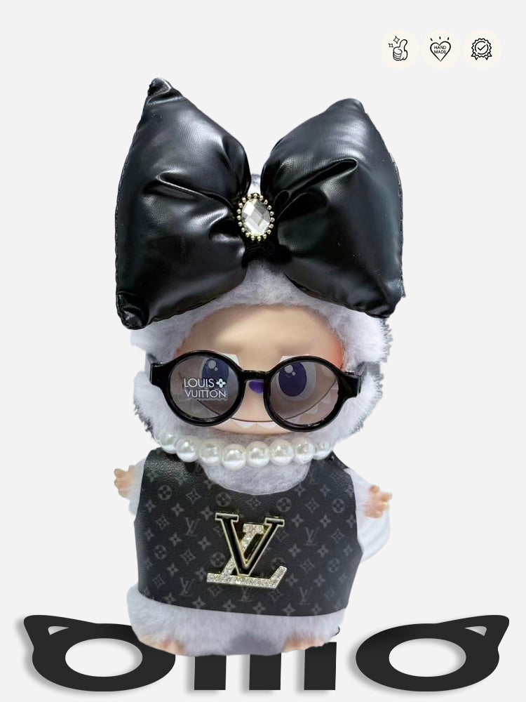 MINI Labubu Clothes Glamorous LV inspired Outfit