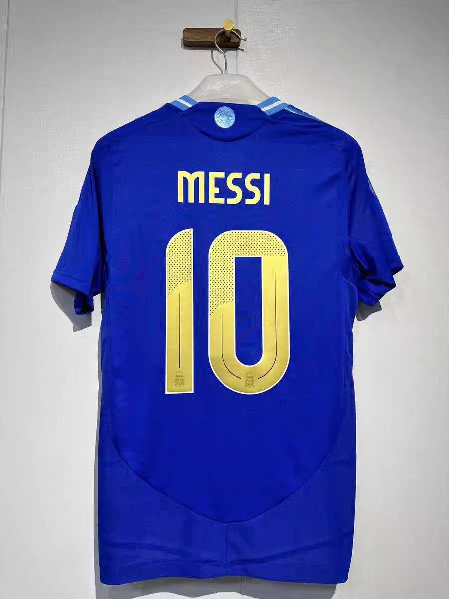 2024 Argentina Away Fans Soccer Jersey