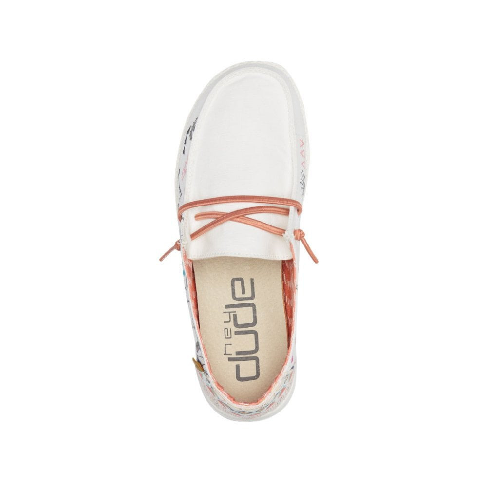 Women's Shoes Wendy Doodle Star White