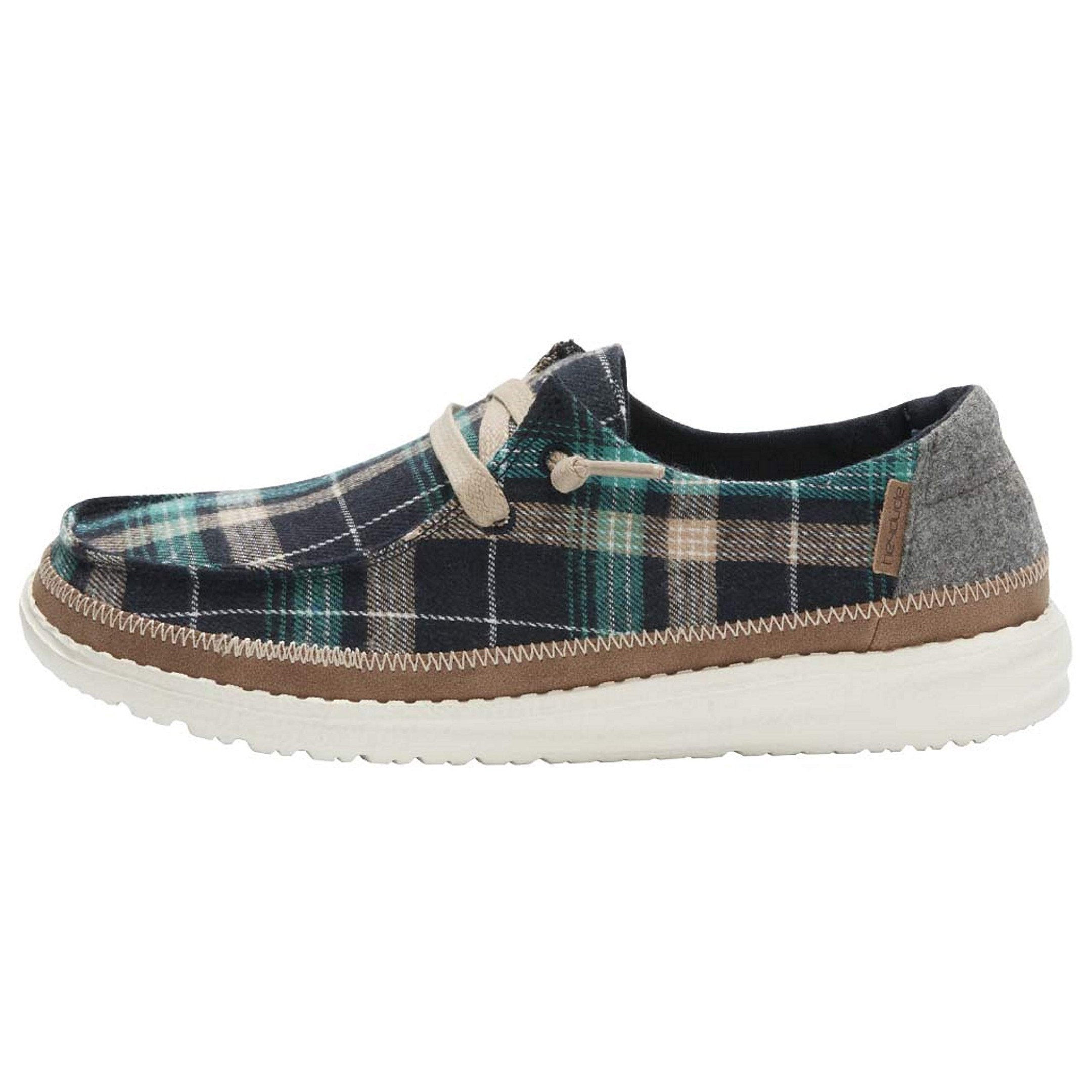 Women's Shoes Wendy Tartan Red