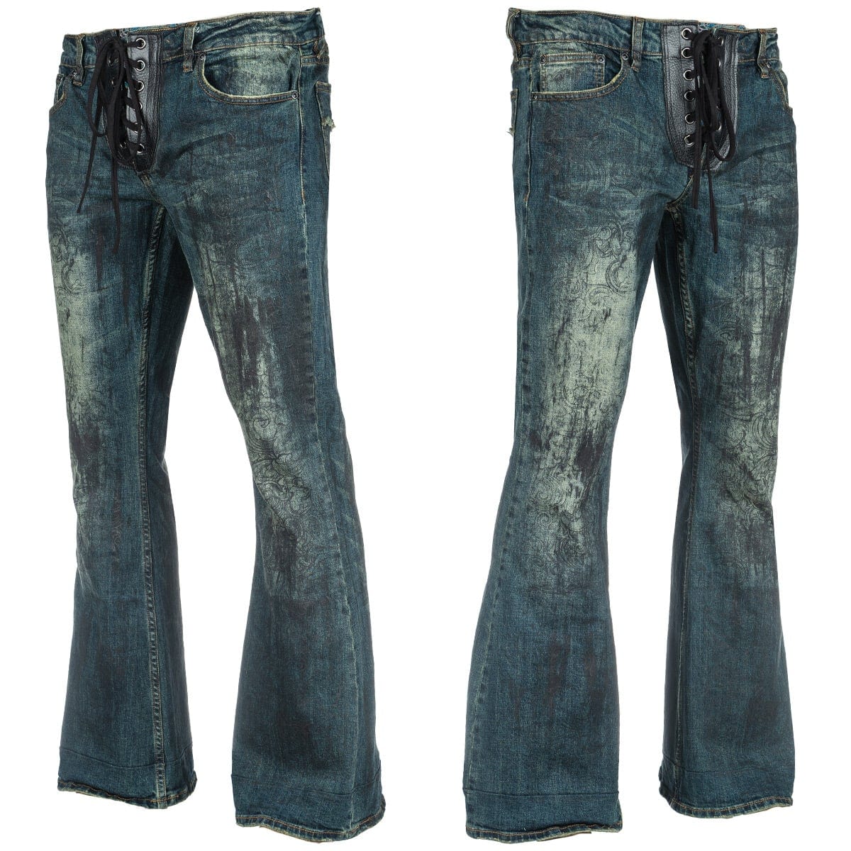 Dirty Blues Rocker Pants
