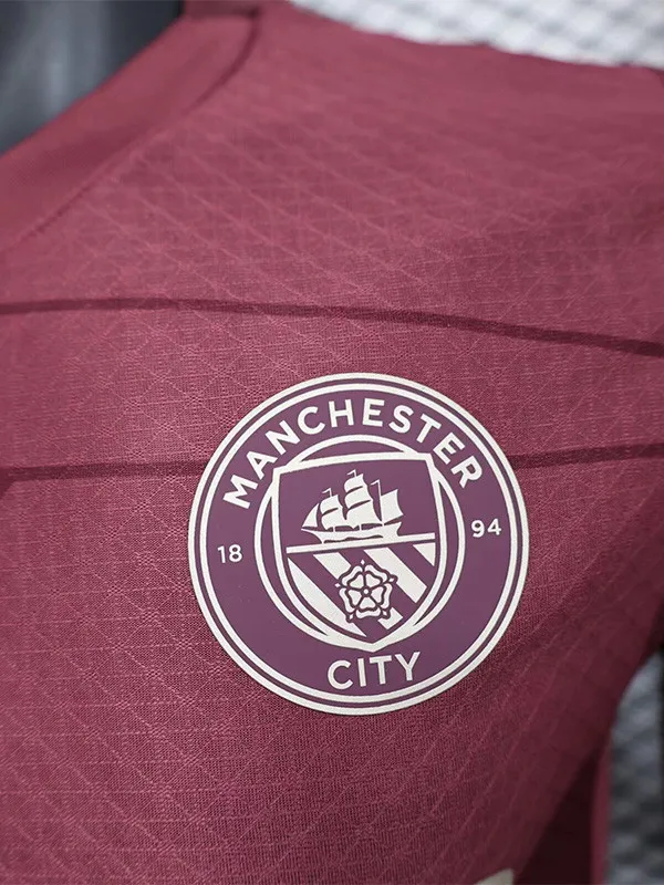 24-25 Man City Third Long Sleeves Player Version Soccer Jersey
