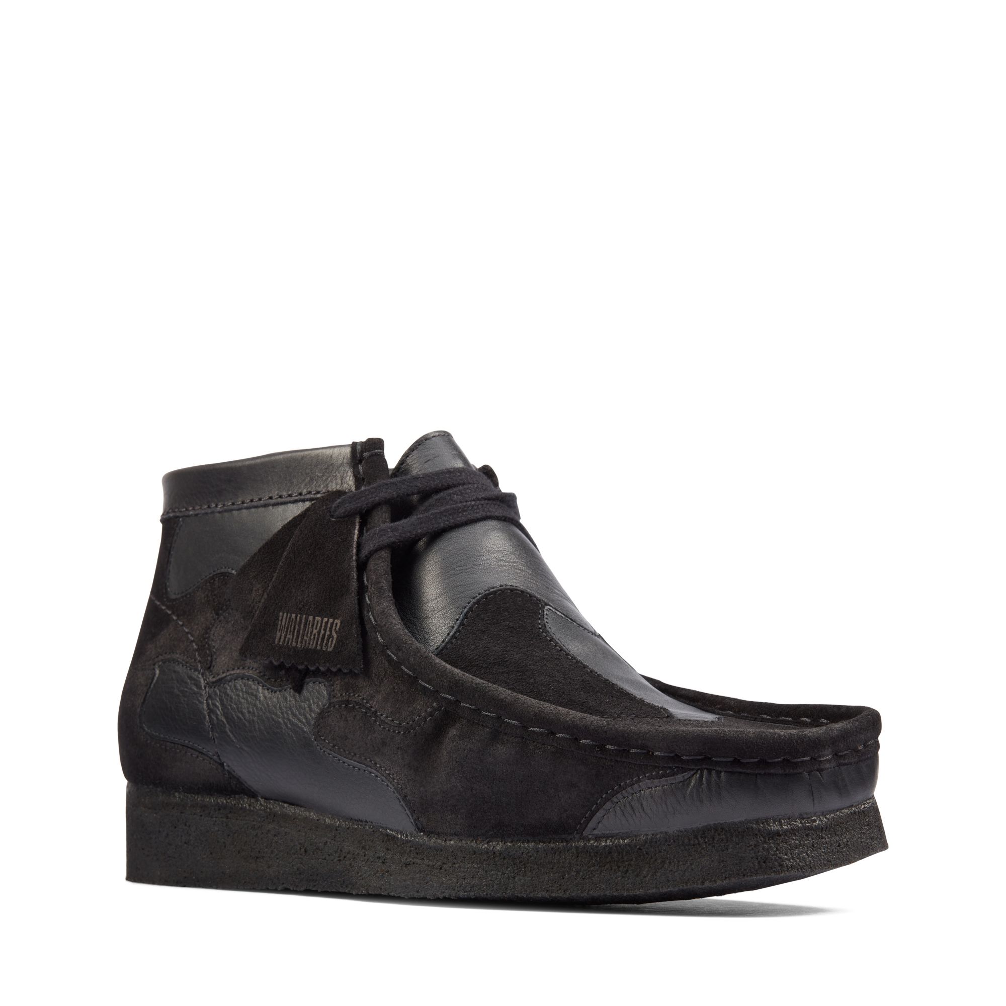 Wallabee Patch Black Combination