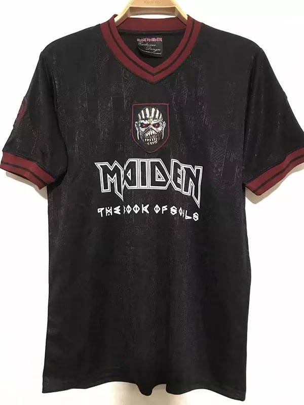 2016 West Ham Iron Maiden #16 Black Retrot Soccer Jersey