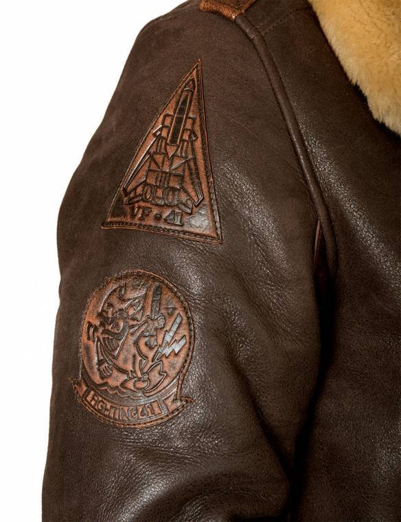 B-15 FAST EAGLE SHEEPSKIN FLIGHT JACKET
