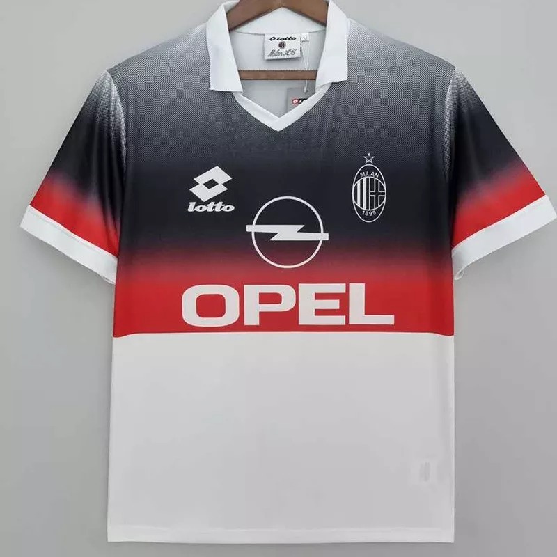 1995-1996 ACM Black White Retro Training Shirts