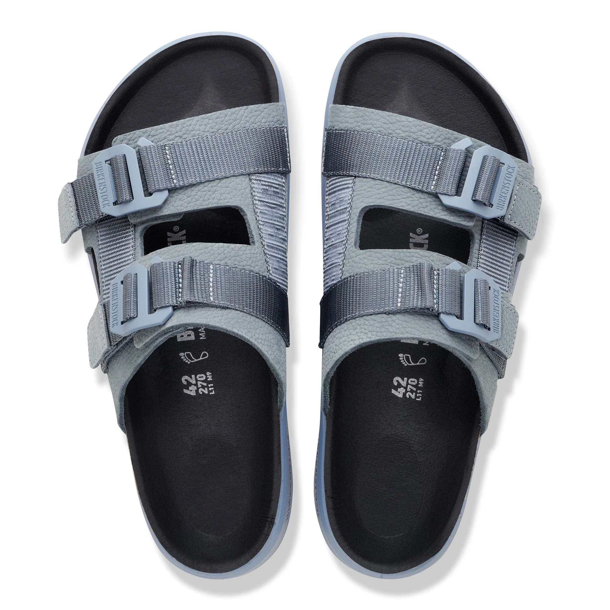 Shinjuku 2 Strap Natural Leather/Textile Basalt Gray - leoleo123123