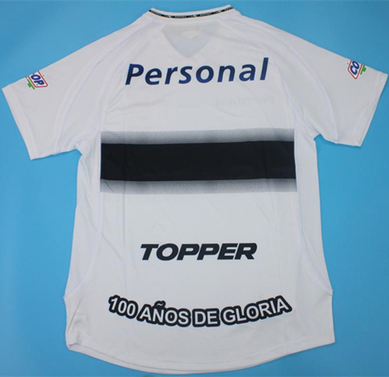 2002 Club Olimpia Home Retro Soccer Jersey