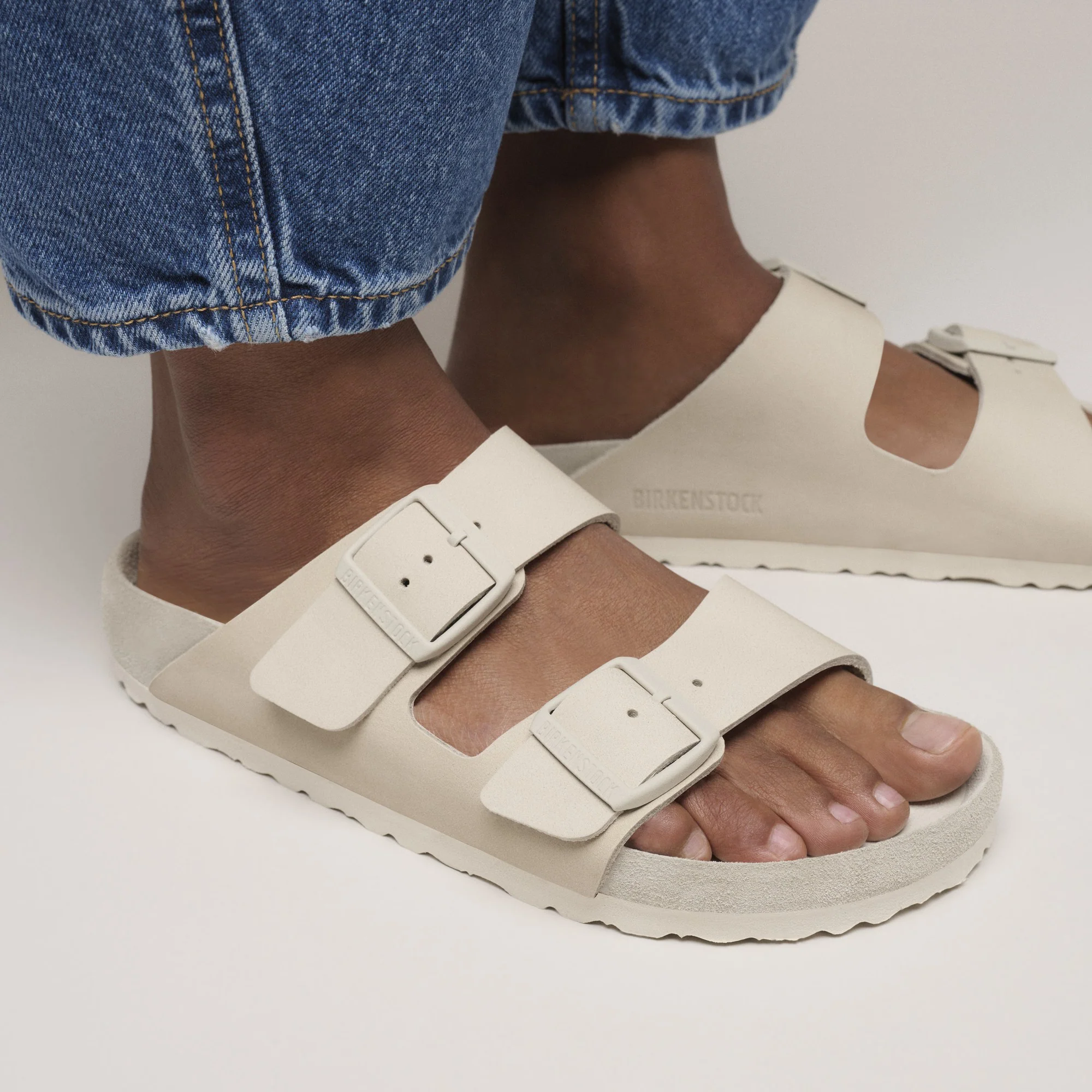 Arizona BS Nubuk Leather Oyster - leoleo123123