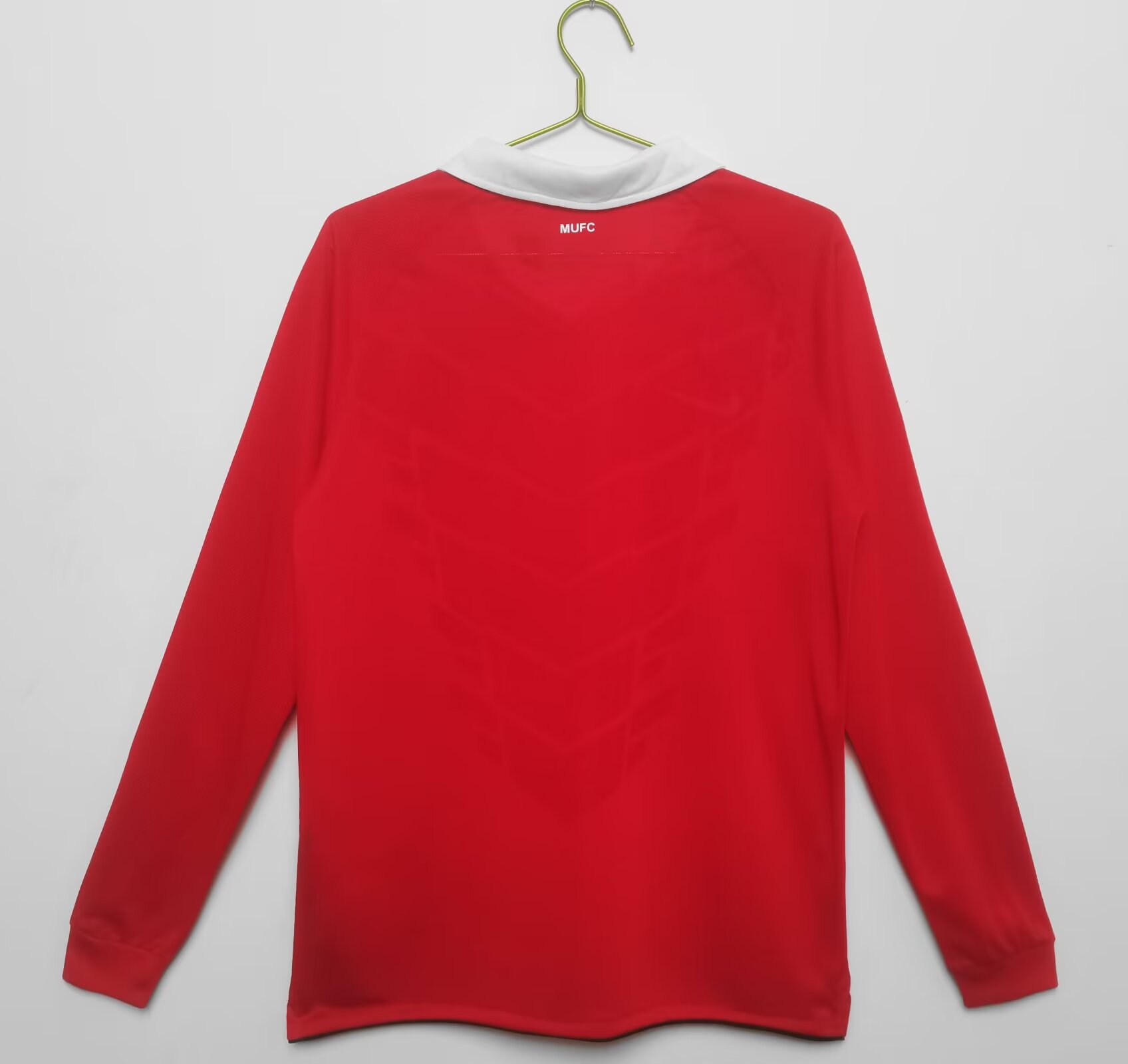 2010-2011 Man Utd Home Long Sleeve Retro Soccer Jersey