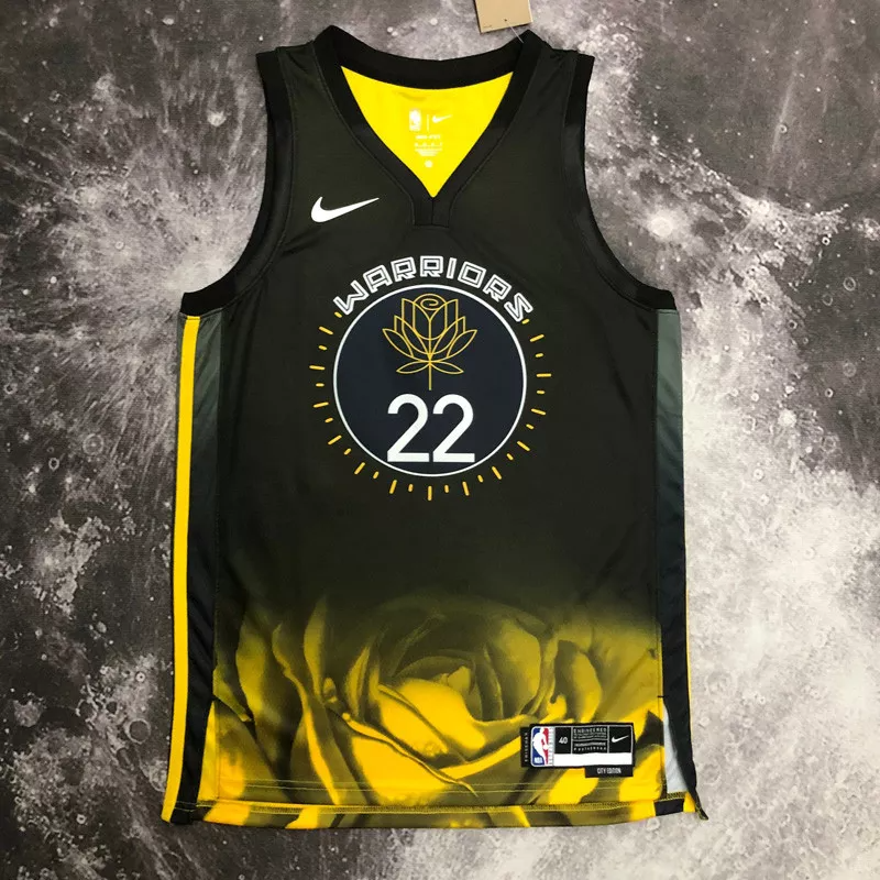 22-23 WARRIORS WIGGINS #22 Black City Edition Top Quality Hot Pressing NBA Jersey