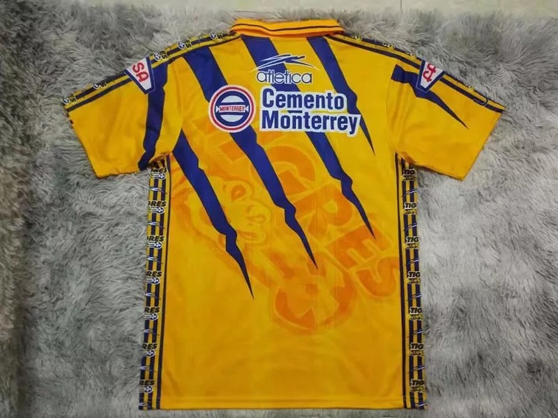 1997-1998 Tigres UANL Home Retro Soccer Jersey