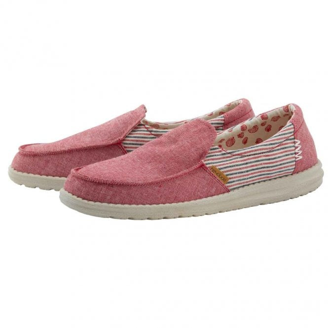 Women's Shoes Misty Red And Blue Barbados