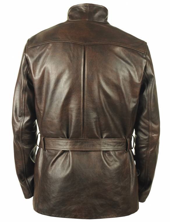 RAF GOLDFISH LEATHER COAT