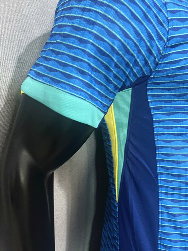 2024 Brazil Away Player Version Soccer Jersey