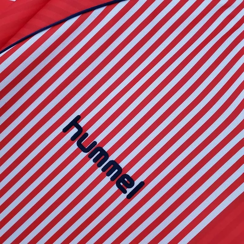 1986 Denmark Home Retro Soccer Jersey