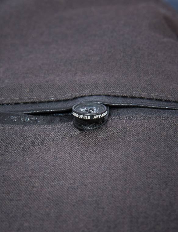 BALTO LEATHER PARKA LONG