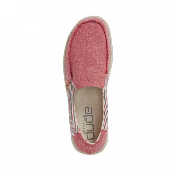 Women's Shoes Misty Red And Blue Barbados