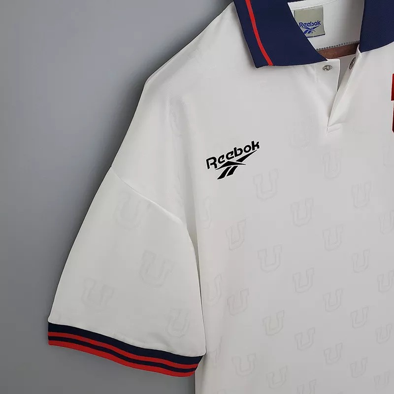 1998 Universidad De Chile Away Retro Soccer Jersey(No ads)