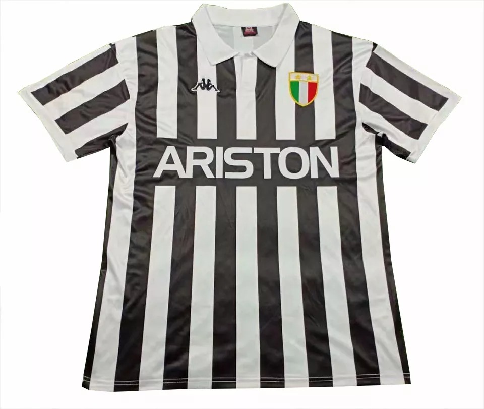 1984-1985 JUV Home Retro Soccer Jersey