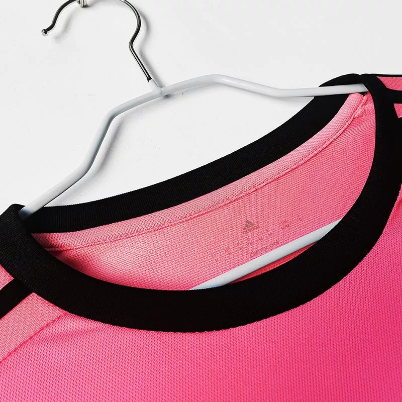2015-2016 JUV Away Pink Retro Long Sleeve Soccer Jersey