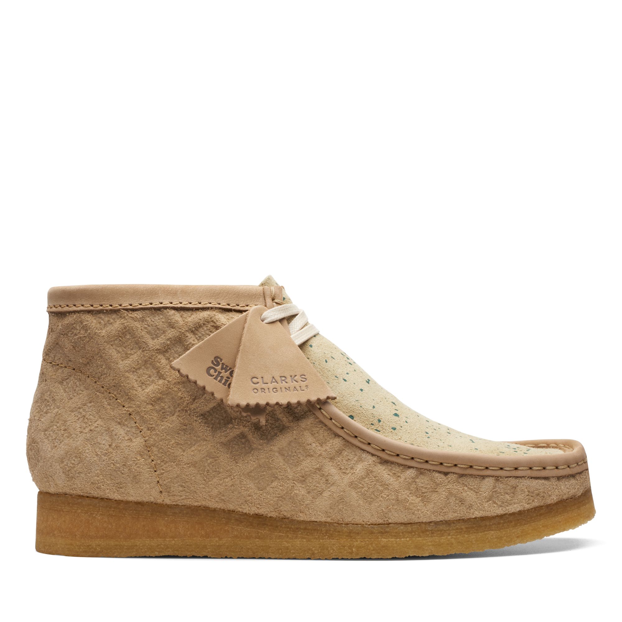 Wallabee Boot Natural / Green