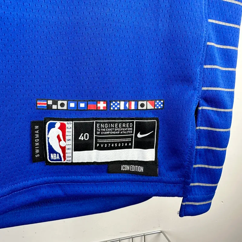 22-23 CLIPPERS HARDEN #1 Blue Top Quality Hot Pressing NBA Jersey