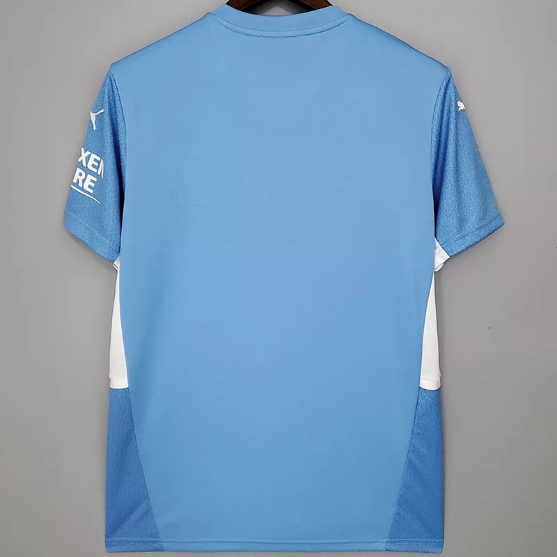 21-22 Man City 1:1 Home Fans Soccer Jersey