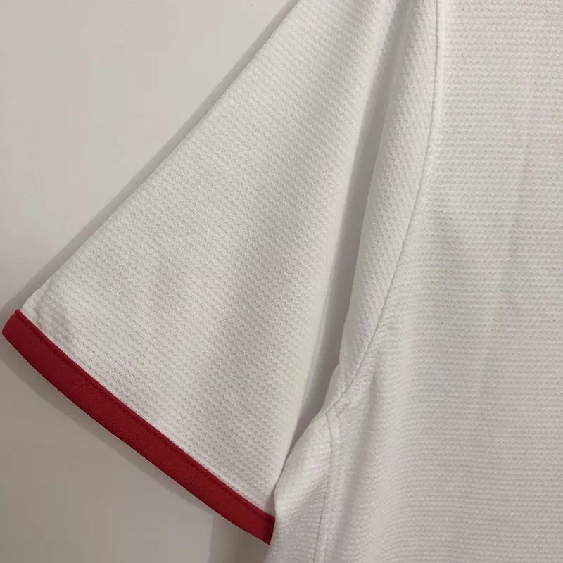 2013-2014 Man Utd Away White Retro Soccer Jersey